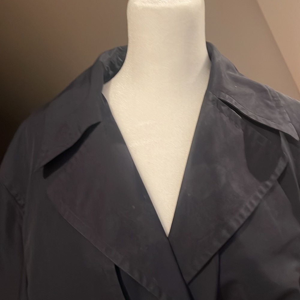 Mondi Dark Navy trench - Picture 5 of 10